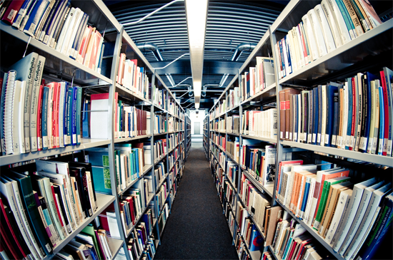 Library books. Photo © Christian Senger