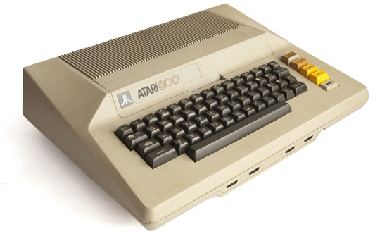 Atari 800 computer. Photo © Adam Jenkins