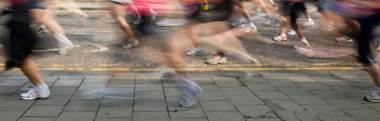 Life doesn't slow down, so you've got to keep moving. Photo © Dave Morris Life doesn't slow down, so you've got to keep moving. Photo © Dave Morris